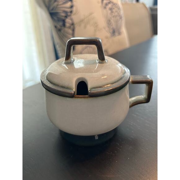 VTG Copenhagen B&G Porcelain Tema Stoneware Stackable Creamer Sugar & Mug - Picture 9 of 12